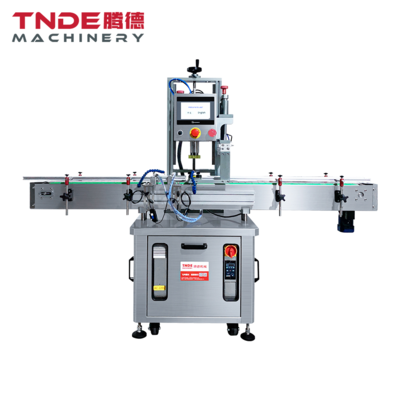 Automatic Capping Machine With Bottle Clamping Device