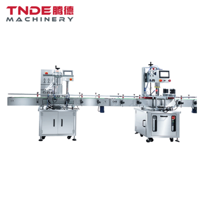 Automatic 4-head Liquid Filling Capping Product Line