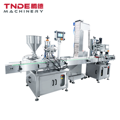 Automatic Double-head Filling & Cap Feeding & Capping Line